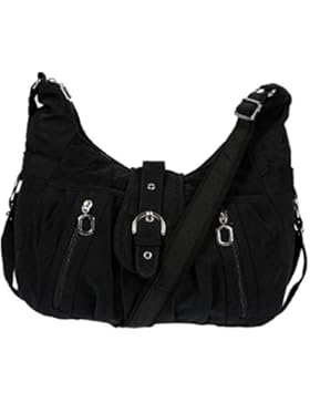 Christian Wippermann große Damenhandtasche Schultertasche aus Canvas