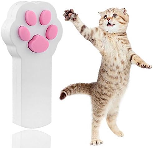 JINBAOFANG Cat Catch the LED Light Interactive Exercise Toy Cat Training Tool