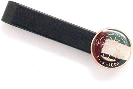 United Arab Emirates Coin Tie Bar Clip Tiebar Tieclip Jewelry Dubai Abu Dhabi Rich Wealthy Middle East Oil UAE Military Base Air Force