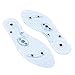 Produktbild KISSION Acupressure Magnetic Massage Therapy Shoe Insole, Health Breathable Foot Gel Shoe Pads, Relax Muscles, Improve Blood Circulation, Fight Against Plantar Fasciitis Relieve Feet Pain (2 Pair)