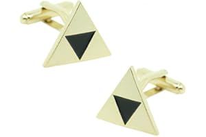 MasGemelos - Gemelos Triángulo Dorado Zelda Cufflinks