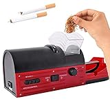 elektrische stopfmaschine ✔ [Ergonomisches Design]: Die ergonomische Zigarettenmaschine verfügt über einen rutschfesten Boden, sodass Sie Zigaretten jederzeit und überall ohne lästiges Wenden verwenden können. Sehr einfach zu handhaben.