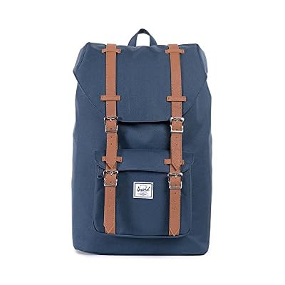 Herschel Little America Mid Volume, Sac à dos loisir - Bleu (Navy), Taille Unique