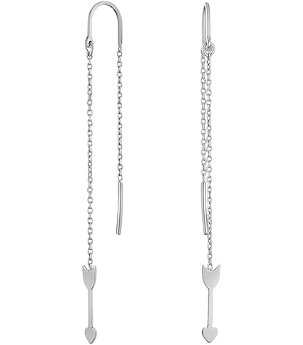 PANDOCCI Orecchini Donna In Argento Sterling 925 Con Fiore Di Magnolia - Collezione Primavera 2017 - Stile Trendy