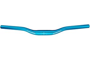 UPANBIKE - Manillar para Bicicleta de montaña extralargo de 31,8 mm x 440 mm/520 mm(Azul, 440mm)
