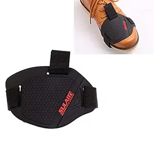 STHIRA Rubber Motorcycle Non-Slip Wear-Resistant Gear Shift Pad (Black)
