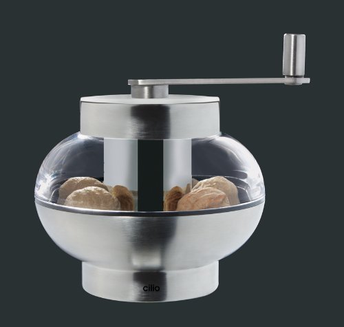 Cilio 609745 Muskatm�hle Torno aus Acryl mit Edelstahl matt