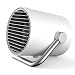 Produktbild QUANOVO Mini Doppel-LüFter-Blade USB-Ventilator, Fass-Office-Desktop Desktop-Kleiner Ventilator Studentenwohnheim Haus Doppel Datei Silent Fan,White