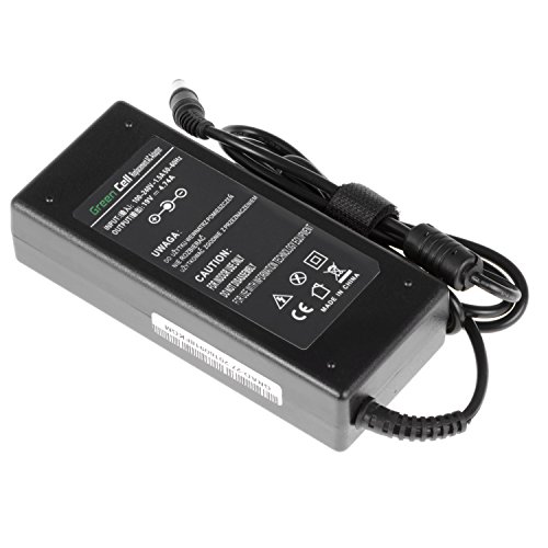 Green Cell® Toshiba PA5035U-1ACA Netzteil / Ladegerät inkl. Stromkabel für Asus/Toshiba Notebook / Laptop (Ausgangsspannung: 19V 4.74A 90W, Steckermaße: 5.5-2.5mm) - 5