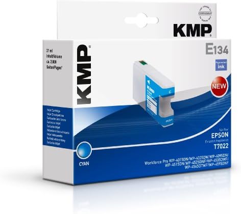 KMP Premium Ink Cartridge Compatible with Epson T7022 - Cyan