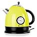 Produktbild Klarstein Aquavita Teekessel Wasserkocher mit Thermometer (2200W, 1,5 Liter, 360° Steckverbindung) gelb