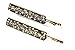 Set of 4 Bronze Vintage style Hair Slides Hair grips with Beautiful stones