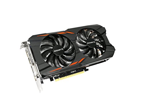 Gigabyte geforce gtx 1050 ti windforce oc 4g gv-n105twf2oc-4gd