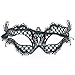 Produktbild VJUKUBCUTE Schwarz Sexy Frauen Vintage Maskerade Kostüm Masken Shiny Strass Venezianischen Eyemask-Halloween Karneval Party Maske Halloween Frauen Cosplay Mode,Green
