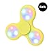 Produktbild LEEHUR Fidget Spinner Fidget Toys Hand Spinner Finger Spielzeug für Kinder und Erwachsene Spielzeug Geschenke (LED-Gelb s)