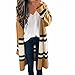 Produktbild Strickjacke, Hansee Frauen Herbst Winter Striped Strick Langarm Lose Pullover Mantel Tops