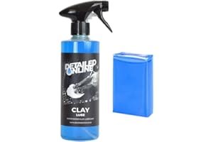 DETAILEDONLINE Clay Bar Car Clay Lube Cloth ClayBar Lubricant Detailing Spray Berry Blast Kit