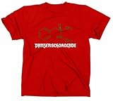 Gildan Cotton #3 Crystal Meth Panzerschokolade Pervitin T-Shirt, cook, breaking bad, XXL, rot