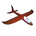 Produktbild Flugzeug Spielzeug Flugspielzeug Gleiter Gleitflug Wurfgleiter Outdoor Segelflugzeug mit LED Licht Nacht für Partys Kinder Dekoration Geschenk 48cm Orange