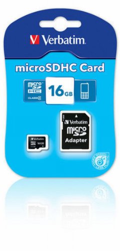Verbatim microSD 16GB Speicherkarte - 3