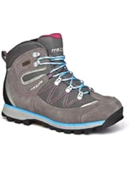 Trezeta - Zapatillas de senderismo de Piel para mujer gris Grey/Magenta gris Size: 40