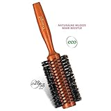Donegal - Hair Styling ECO Natural Round Hair Brush Curler Brush Boar Bristle 28/58 mm Large