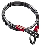 ABUS ANTIVOL CABLE 2 BOUCLES 10MMX10M
