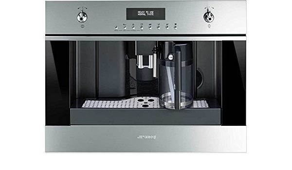 Smeg cms6451 X Combi Coffee Maker 1.8L Edelstahl Kaffeemaschine :  Amazon.de: Küche, Haushalt \u0026 Wohnen