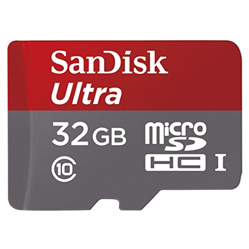 SanDisk Ultra Imaging microSDHC 32GB bis zu 48 MB/Sek,UHS-I Class 10 Speicherkarte + SD-Adapter