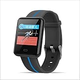 Haisen Van Smart Armband IP67 Tiefe Wasserdichte Sportgesundheit Armband Real-Time Herzrate,Blue