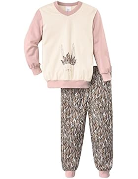 Calida Mädchen Zweiteiliger Schlafanzug Pyjama Bündchen Feather Bunny