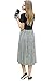 Sweet Mommy Flair Tulle Maternity and Nursing Long Dress SO2056 Black*White M(10-12)