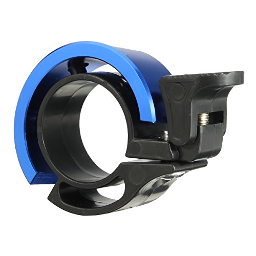 Aluminum Fahrradklingel,CAMTOA 90db Fahrrad Glocke Fahrradglocke für Radfahren,Fahrrad Mini-Glocke für MTB Rennräder Fahrrad fahren,Lenker Alarm Horn Ring 22.2-24mm Fahrradbell Erwachsene und Kinder Blau - 6