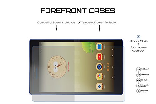 Forefront Cases® [HD KLARHEIT] Gehärtetes Glas Bildschirm Schutz Protektor Folie für Lenovo Tab 3 7 [ULTRA DÜNN nur 0.3mm] - 2