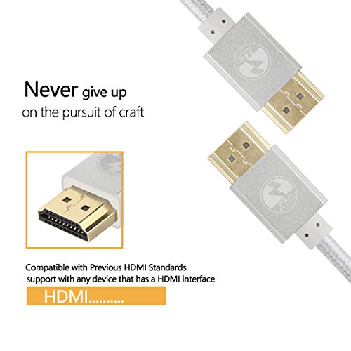 P&A HDMI-Kabel 5 Meter – Silber - 2