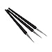 3 Pcs Sable Nail Art Line Drawing Brushes + 3 Pcs Dotting Pen Detailer Liner and Striper Tool Set from Crossover
