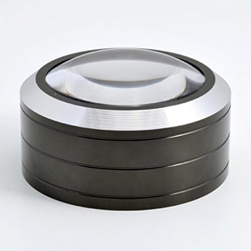 ZAIYI LED Magnifier Hand-held Magnifier Portable Light Microscope Reading Mirror,A-92.92.52mm