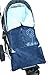 Produktbild ByBoom® - Fußsack 2in1 Frühjahr, Sommer, Herbst, Universal für Babyschale, Autokindersitz, z.B. für Maxi-Cosi, Römer, für Kinderwagen oder Buggy; DUNKELBLAU/BLAU