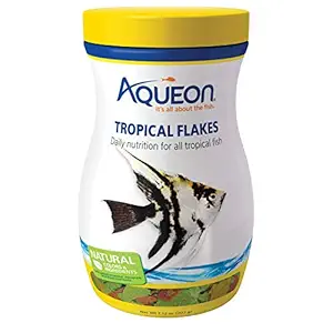 Aqueon 06034 Tropical Flakes, 7.12-Ounce