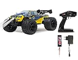 Pivot-Ball System vorne Jamara 053365 - Myron Monstertruck 1:10 BL 4WD Lipo 2,4G LED - Allrad, Brushless , 60 Kmh, Wheelybar, Aluchassis, spritzwasserfest, Öldruckstoßdämpfer, Kugellager, Fahrwerk einstellbar, fahrfertig