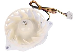 GDFNMOGO Refrigerator Evaporator Fan Motor EAU64824806, Compatible with Refrigerator 12V 1A DC Fan Motor, Replacement Z40E12MS1A0-57K06 Refrigerator Freezer Damper DC Fan Motor Parts