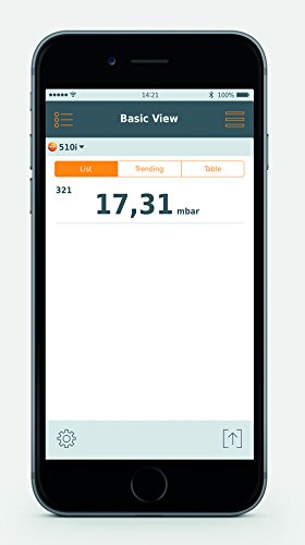 Testo 510i Differenzdruckmessgerät mit Smartphone Bedienung, 0560 1510 - 4