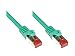 Produktbild Good Connections Cat. 6 Ethernet LAN Patchkabel mit Rastnasenschutz RNS, S/FTP, PiMF, PVC, 250Mhz, Gigabit-fähig (10/100/1000-Base-T Ethernet Netzwerke), für Patchfelder, Patchpanels, Switch, Router, Modems, grün, 7,5m
