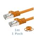 Produktbild Cat 7 Ethernet Kabel, 600 MHz/100 & # X200E; & # x3 a9; Halogen frei für Streaming/suhd TV/IPTV/Media Player/Sat-Receiver/Netzwerk-Server/Desktops PC/Super Fast Ethernet Kabel