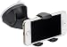 Produktbild KRS - TBU - QUICKY TRAVEL BUDDY Smart Gripper KFZ Auto Halter Halterung Mount zum schrauben Universal für Handys von 58 mm - 84 mm zB. für Nokia Lumia 600 610 710 800 810 900 HTC one mini , Sony Ericsson Experia, Apple Iphone 3 4 4s 5 5C 5S 6 Samsung galaxy S3 mini S4 S5 S6 , Huawii Honor Wiko Rainbow Cink Darkfull Highway Darkmoon Gateway Wax Fizz Barry Bloom Stairwa