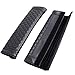 Produktbild Xinlie Gurtpolster Auto Schwarz aus Leder Gurtschoner Sicherheitsgurt Polster Polsterung 23 * 6,5cm Sitzgurt Auto für Alle Auto-Sicherheitsgurt Oder Bag Strap