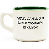 PALTO TASARIM Senin Cahilliğin Benim Yaşamımı Etkiliyor Beyaz Ven&uuml;s Kupa - Hediye Seramik Kupa