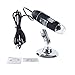Produktbild Elviray 1600X HD Elektronische Lupe Digitales Handmikroskop Medizinisches Lupen-USB-Mikroskop mit Metallständer