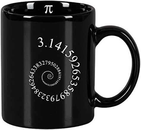 Breakfast Ceramic Black Mug 32 cl. Pi Design