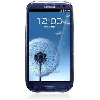 Samsung Galaxy S III i9300 Smartphone (4,8 Zoll (12,2 cm) Touch-Display, 16 GB Speicher, Android 4.0) pebble-blue